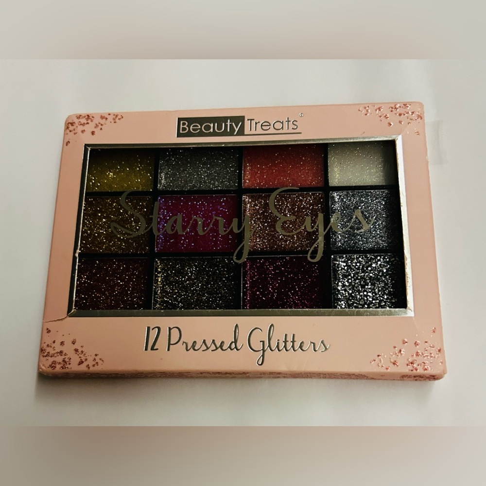 New Beauty Treats Starry Eyes 12 Pressed Glitters - Picture 13 of 13